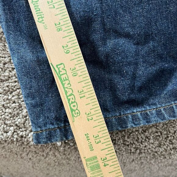 Vintage Polo Ralph Lauren Jeans Mens 38x34 Denim 90s Streetwear Baggy Skater Y2K - Picture 8 of 16